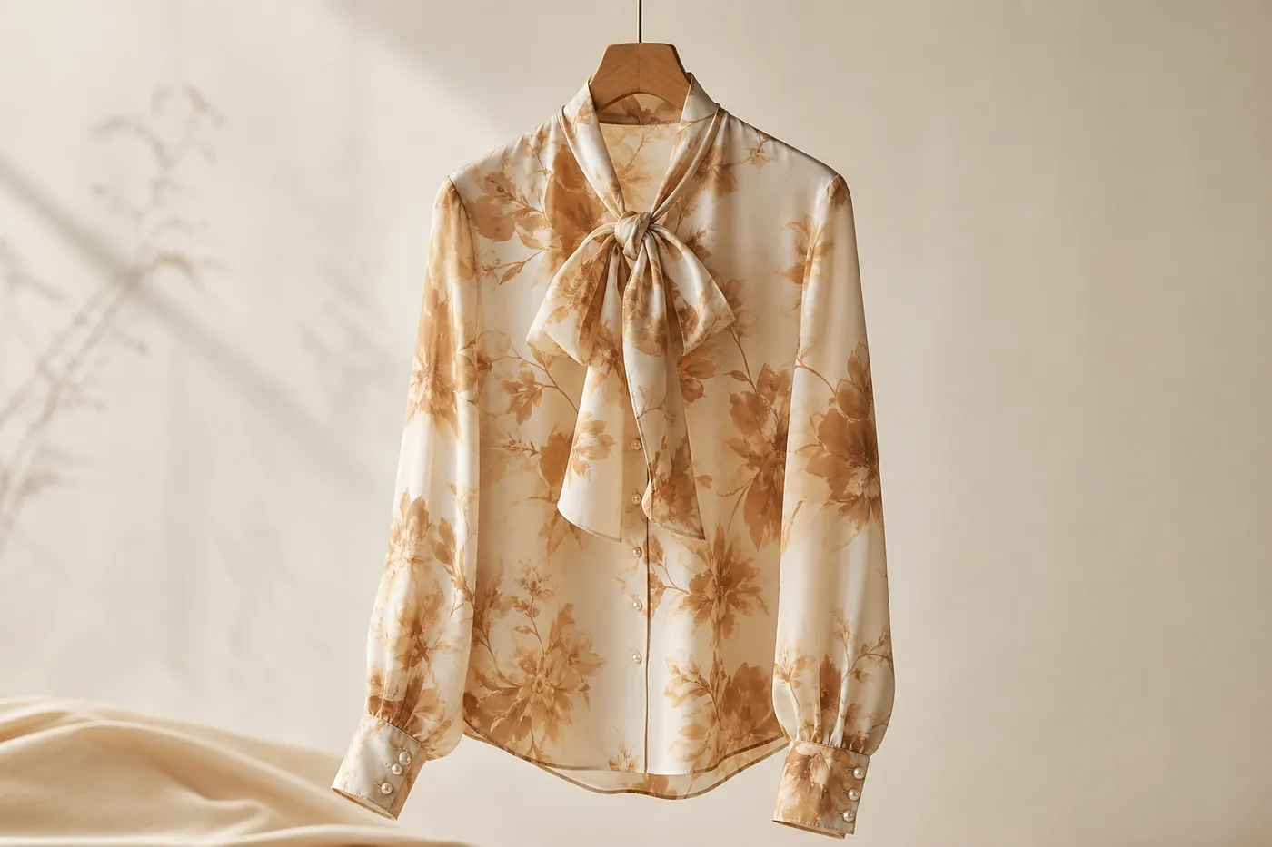 Blouse en Soie Imprimée