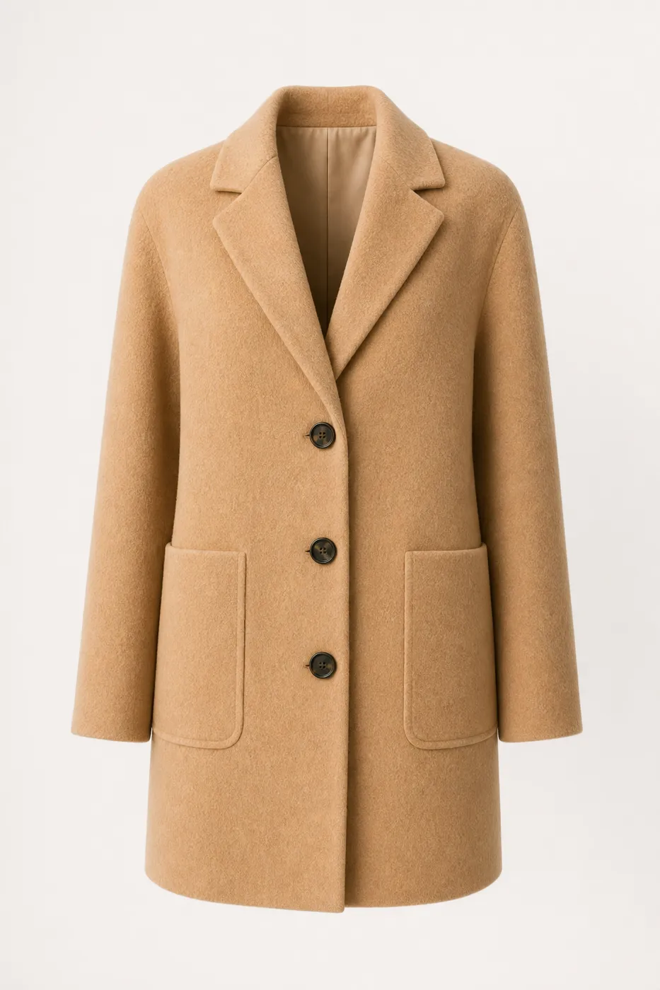 Iconique Manteau Court en Laine et Cachemire N°22
