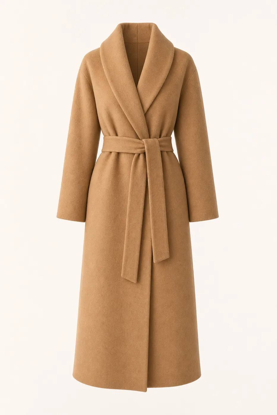 Manteau Long Peignoir en Laine Cachemire Édition Limitée